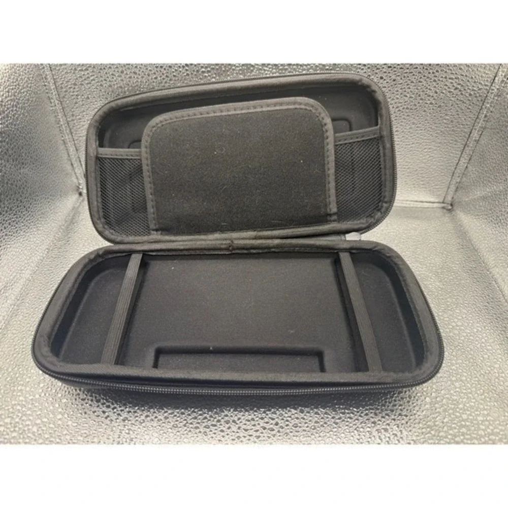 Grey Zippered Protective Case Storage Bag for Nintendo Switch
